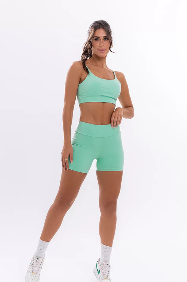 Conjunto Feminino Fitness Básico Shorts e Top - Paradise